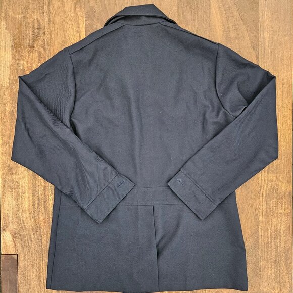 Vtg Levis Panatela Jacket Mens XL Black Leisure Suits 70s Blazer Coat Disco - Picture 7 of 7